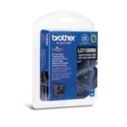 Brother LC1100BKBP - Nero - originale - blister - cartuccia d'inchiostro - per Brother DCP-185, 385, 585, 6690, MFC-490, 5490, 5890, 6490, 990